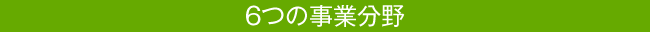 6つの事業分野